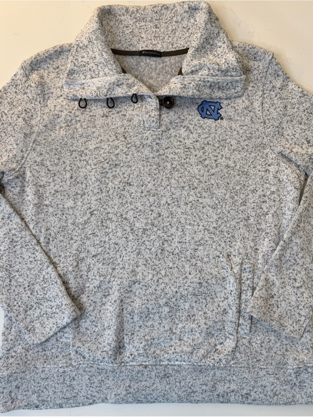 Champion Elite UNC Tar Heels Women’s Sweater Fleece Pullover